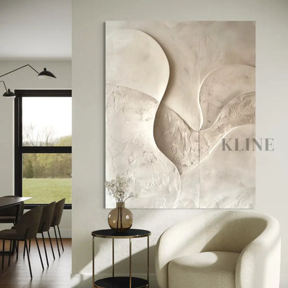 Quiet Sculptural Forms - Hand Painting