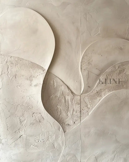 Quiet Sculptural Forms - Hand Painting