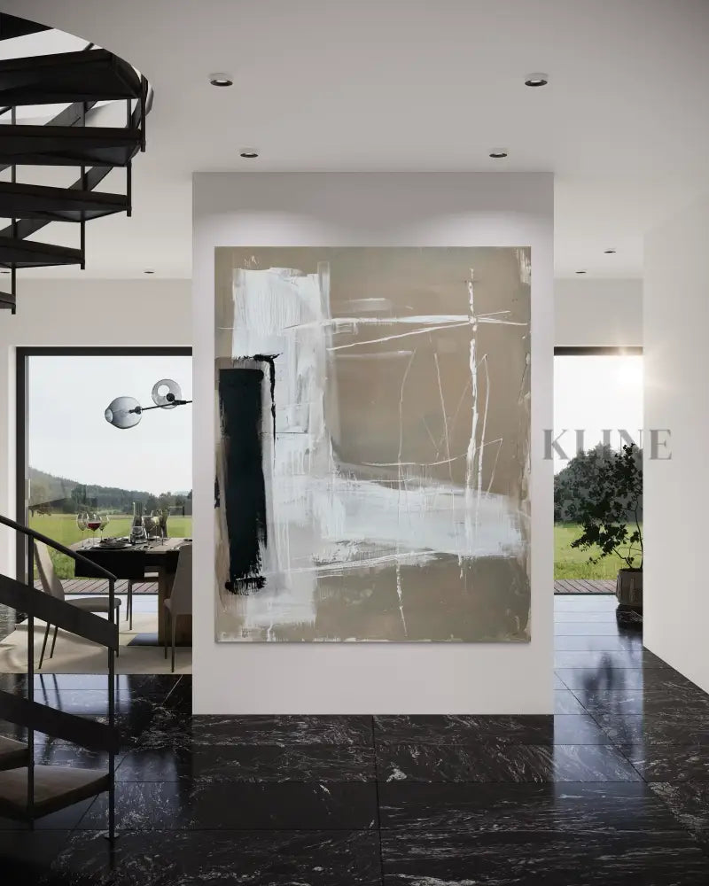 Quiet Structure - Hand Painting