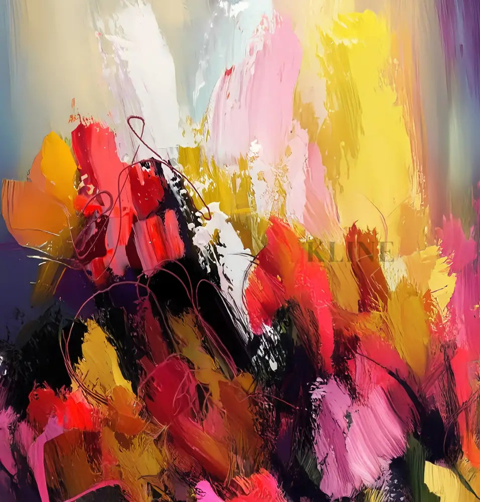 Radiant Riot - Hand Painting