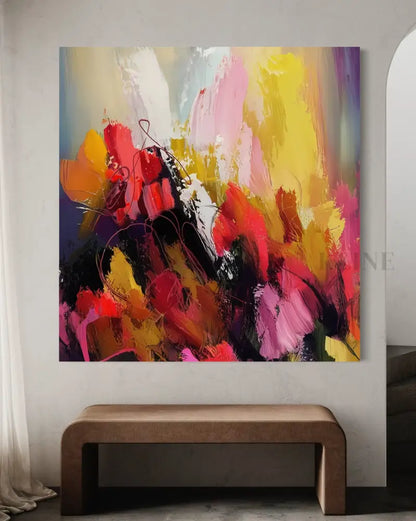 Radiant Riot - Hand Painting