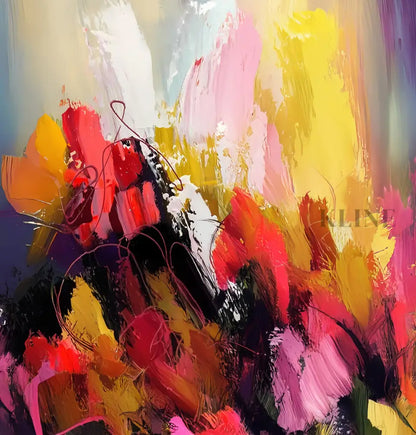 Radiant Riot - Hand Painting