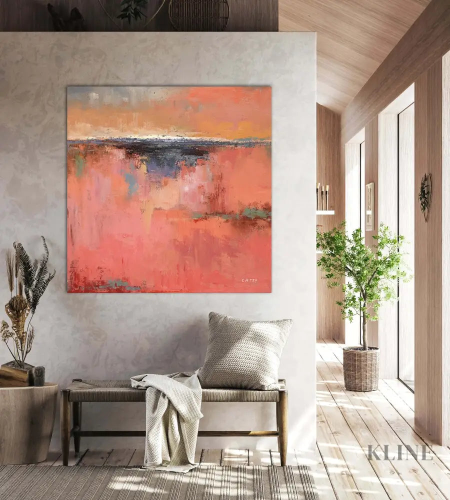 Radiate Canvas - Hand Painting