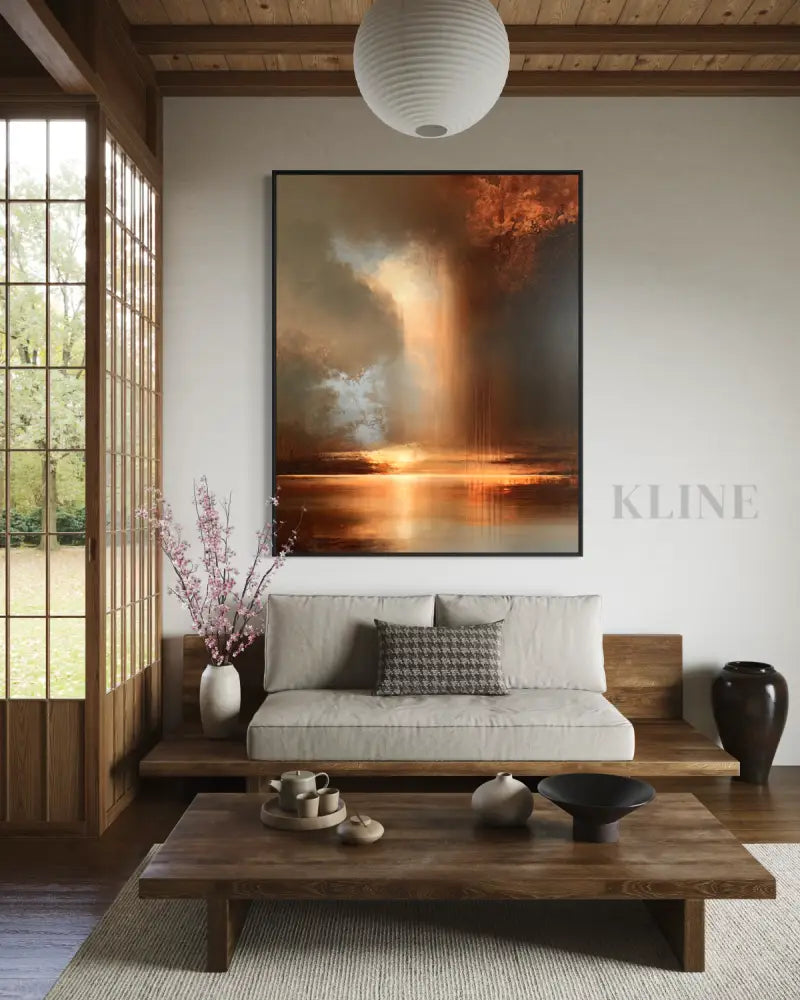 Ray of Solace - Hand Painting