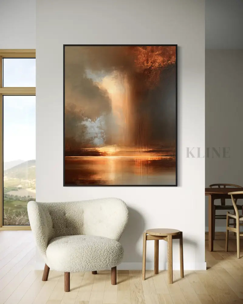 Ray of Solace - Hand Painting 
