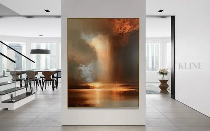 Ray of Solace - Hand Painting