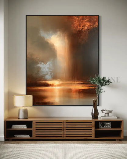 Ray of Solace - Hand Painting