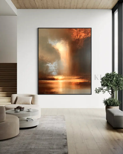 Ray of Solace - Hand Painting