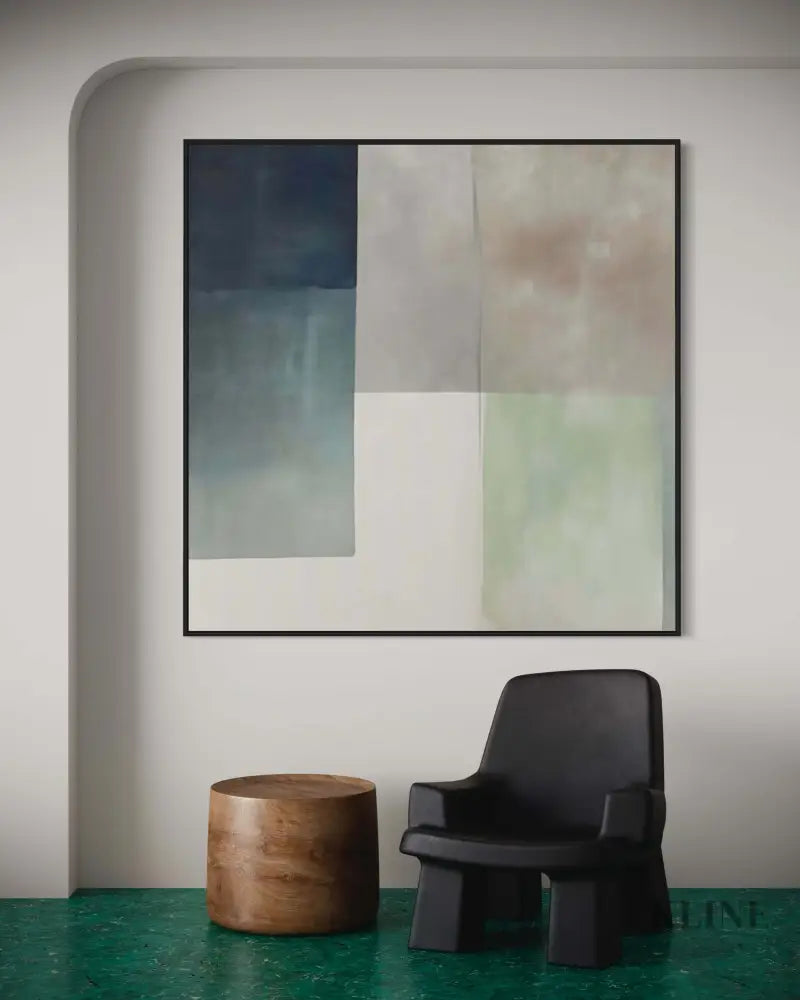 Reality Tranquility - Hand Painting Square Wall Art & Paintings