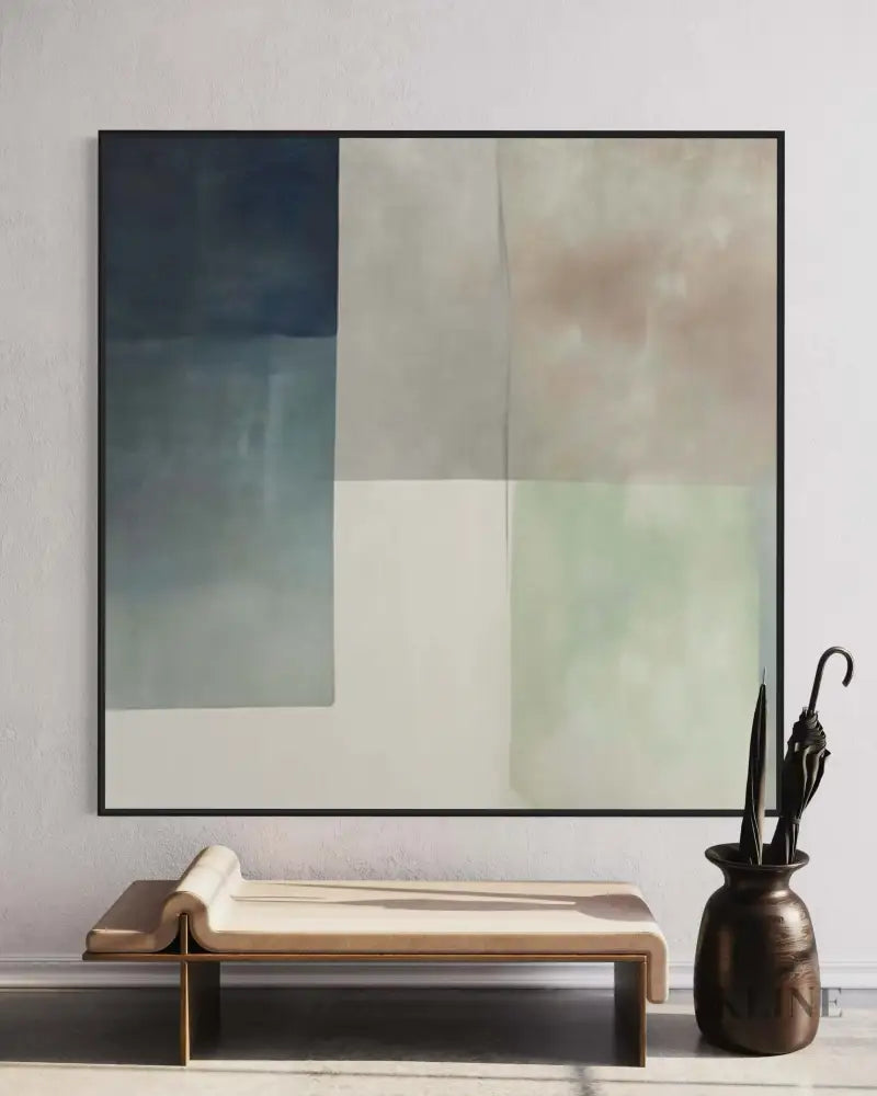 Reality Tranquility - Hand Painting Square Wall Art & Paintings
