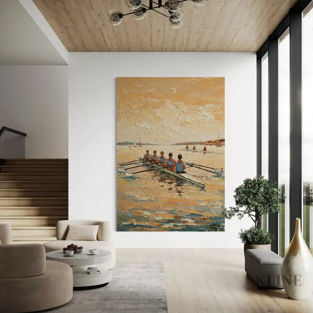 Regatta Horizon - Hand Painting
