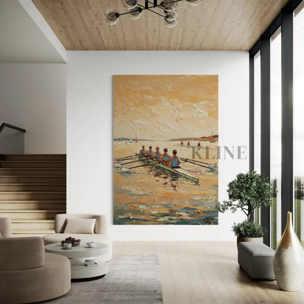 Regatta Horizon - Hand Painting