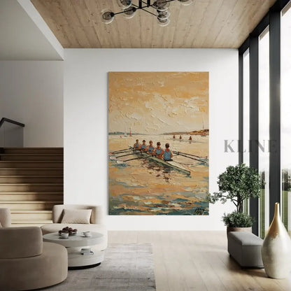 Regatta Horizon - Hand Painting