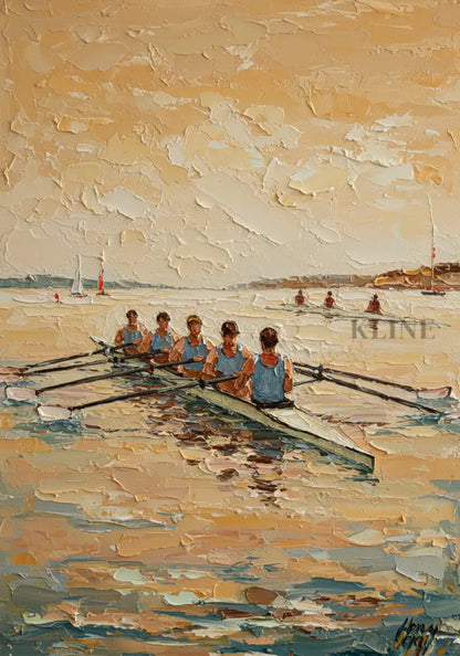 Regatta Horizon - Hand Painting