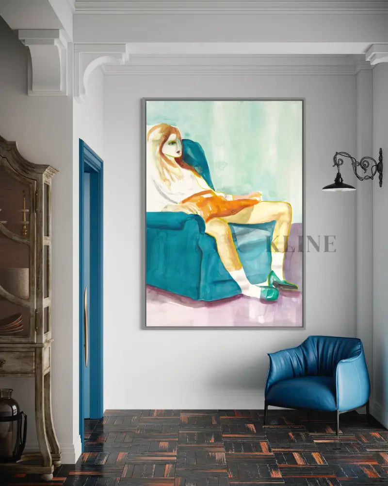 Relax Its Sunday - Hand Painting Grand art mural