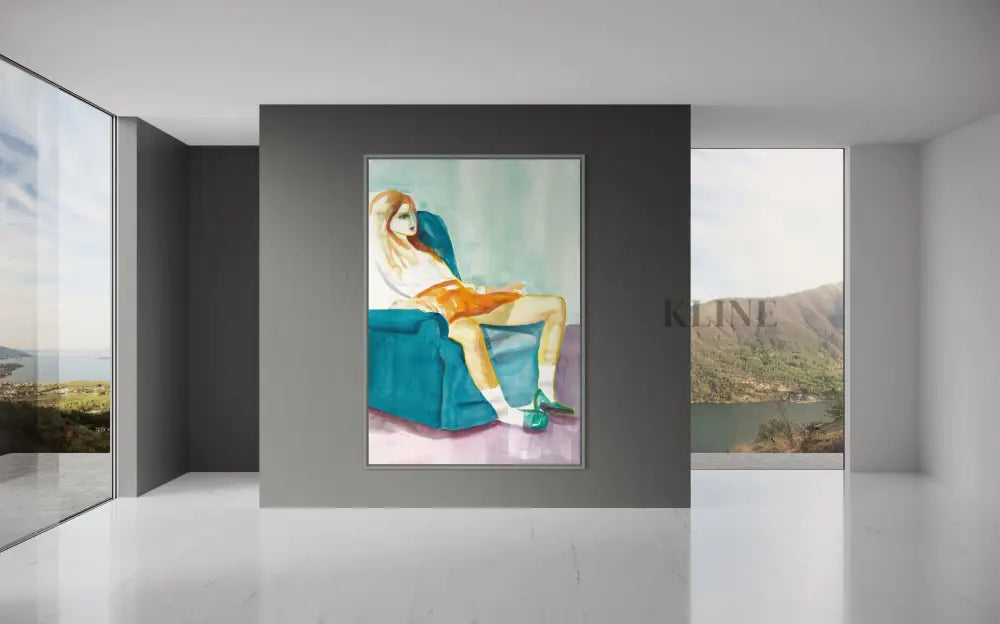 Relax Its Sunday - Hand Painting Grand art mural