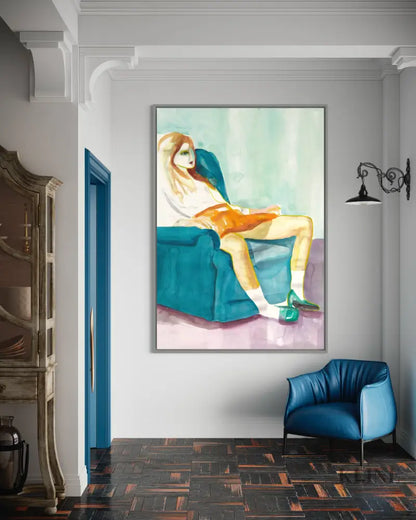 Relax Its Sunday - Hand Painting