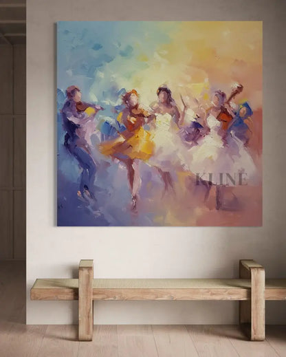 Rhythmic Hues - Hand Painting