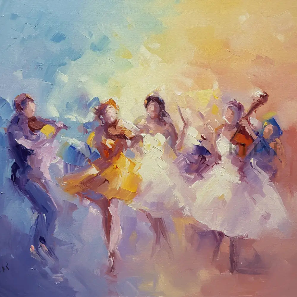 Rhythmic Hues - Hand Painting
