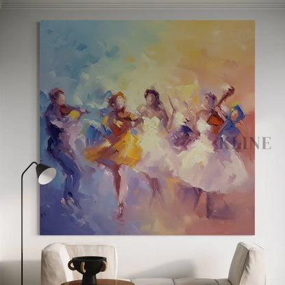 Rhythmic Hues - Hand Painting