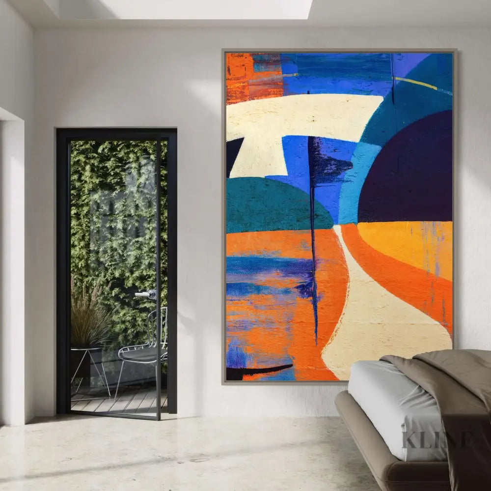 Ride Across the river - Hand Painting