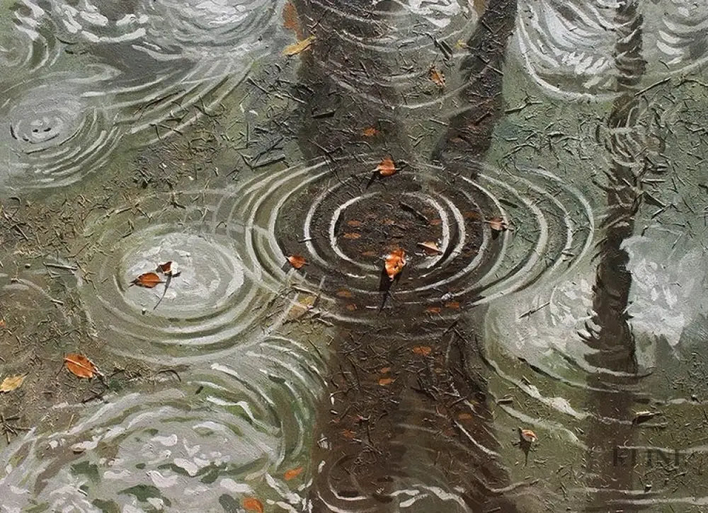 Ripples 1 - Hand Painting 