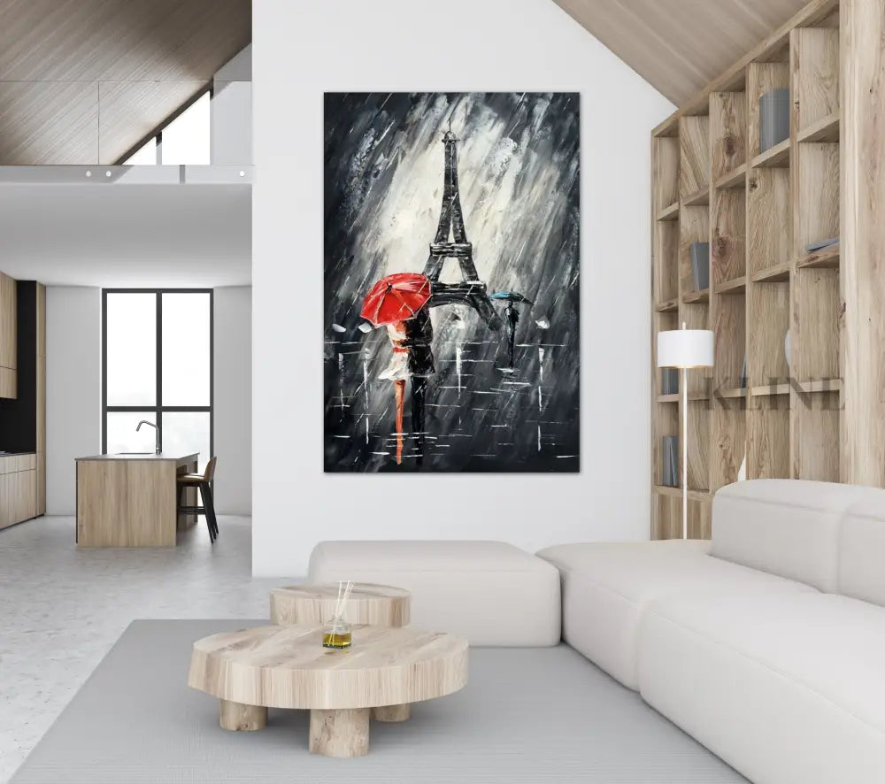 Romance In Paris - Hand Painting 