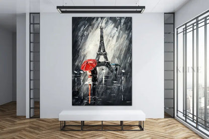 Romance In Paris - Hand Painting