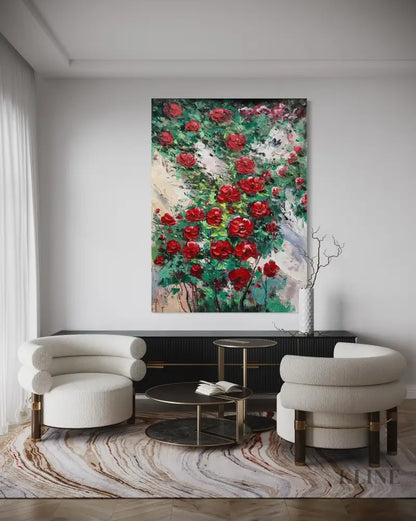 Rosescape - Hand Painting