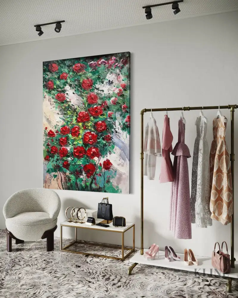 Rosescape - Hand Painting