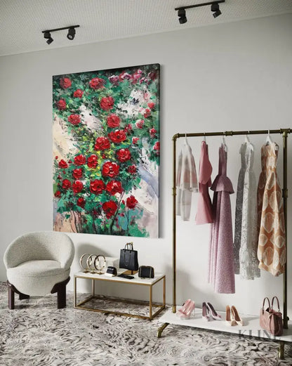 Rosescape - Hand Painting