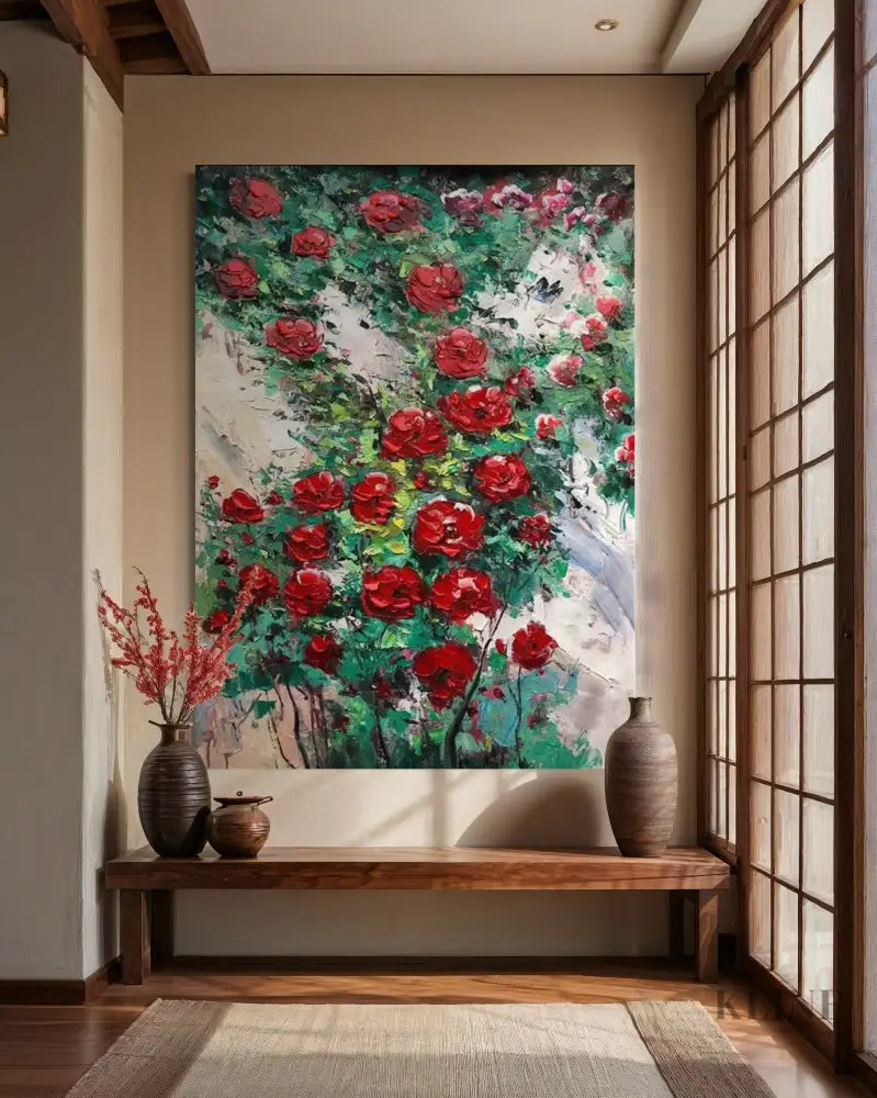 Rosescape - Hand Painting