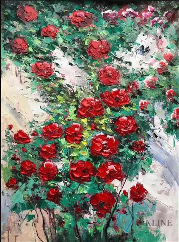 Rosescape - Hand Painting