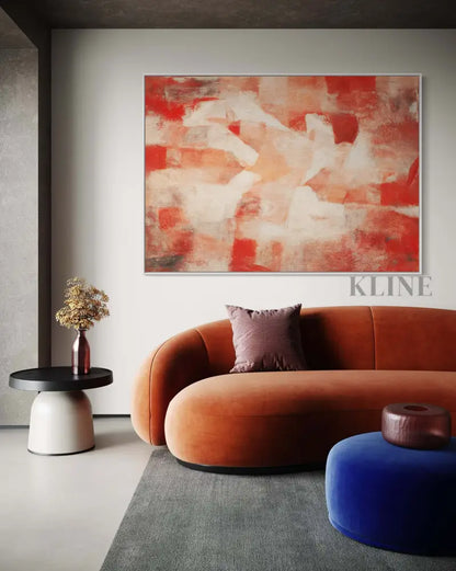 Running With Fire - Hand Painting