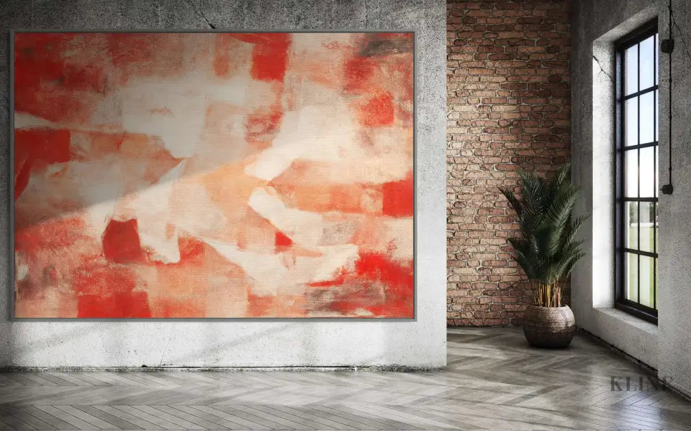 Running With Fire - Hand Painting