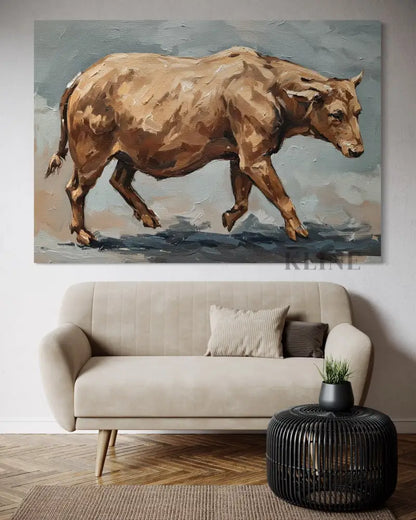Rustic Strength - Hand Painting