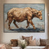 Rustic Strength - Hand Painting