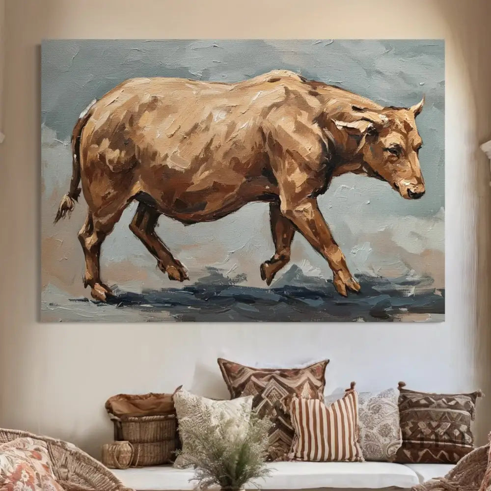 Rustic Strength - Hand Painting