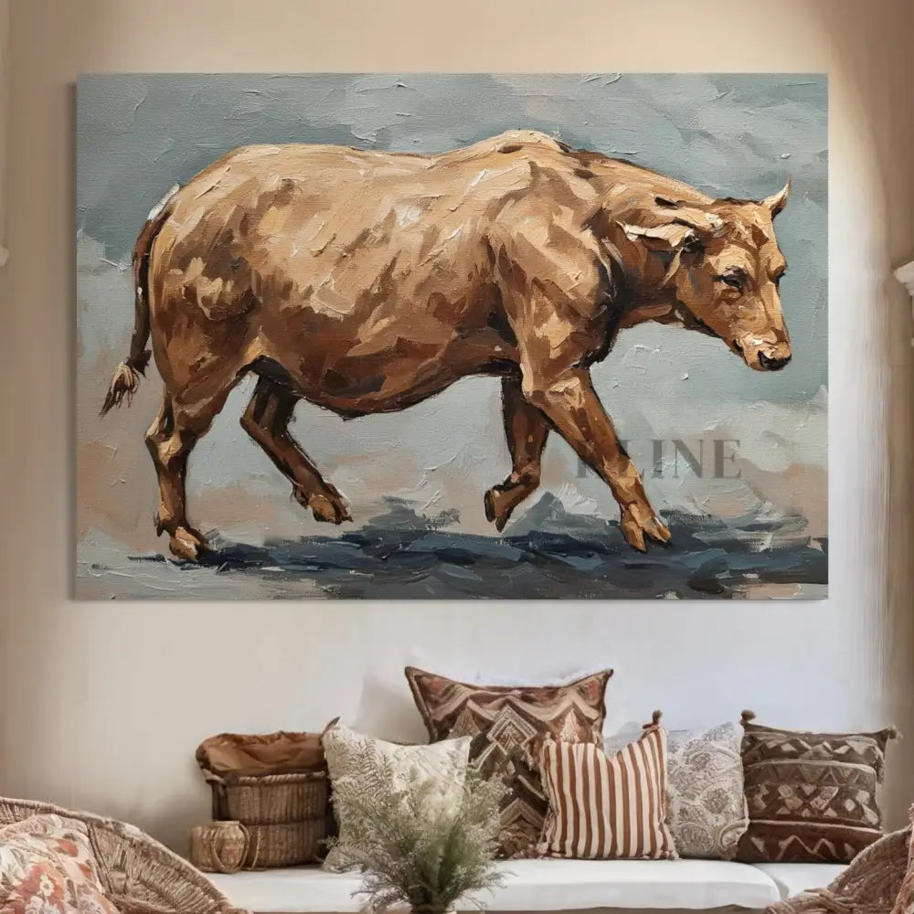 Rustic Strength - Hand Painting