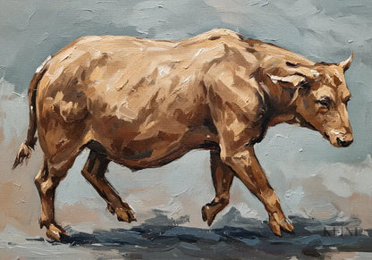 Rustic Strength - Hand Painting