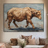 Rustic Strength - Hand Painting