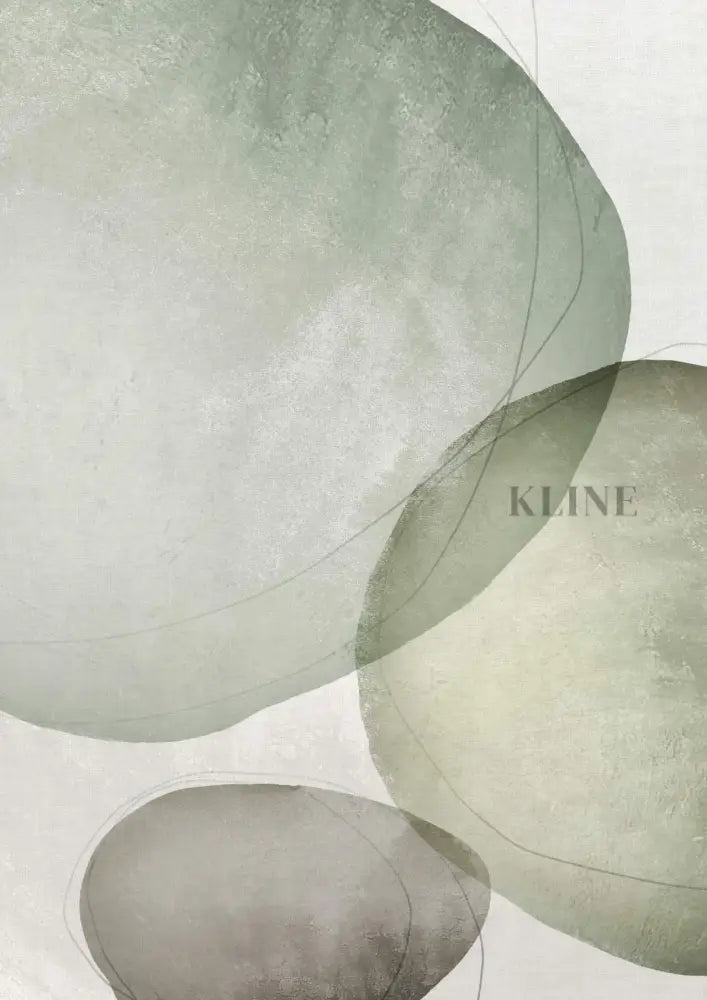 Sage Green Circles - Hand Painting