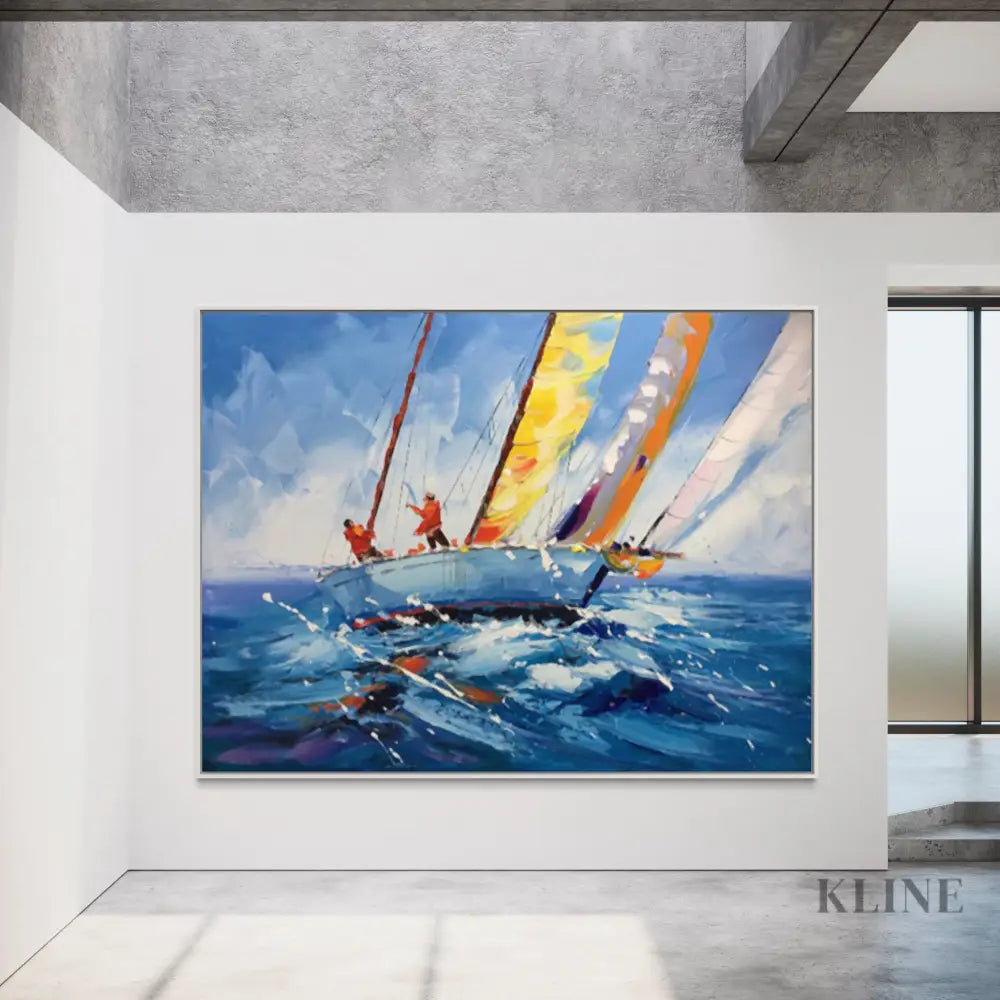 Sail Adventure - Hand Painting