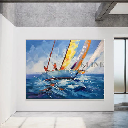 Sail Adventure - Hand Painting