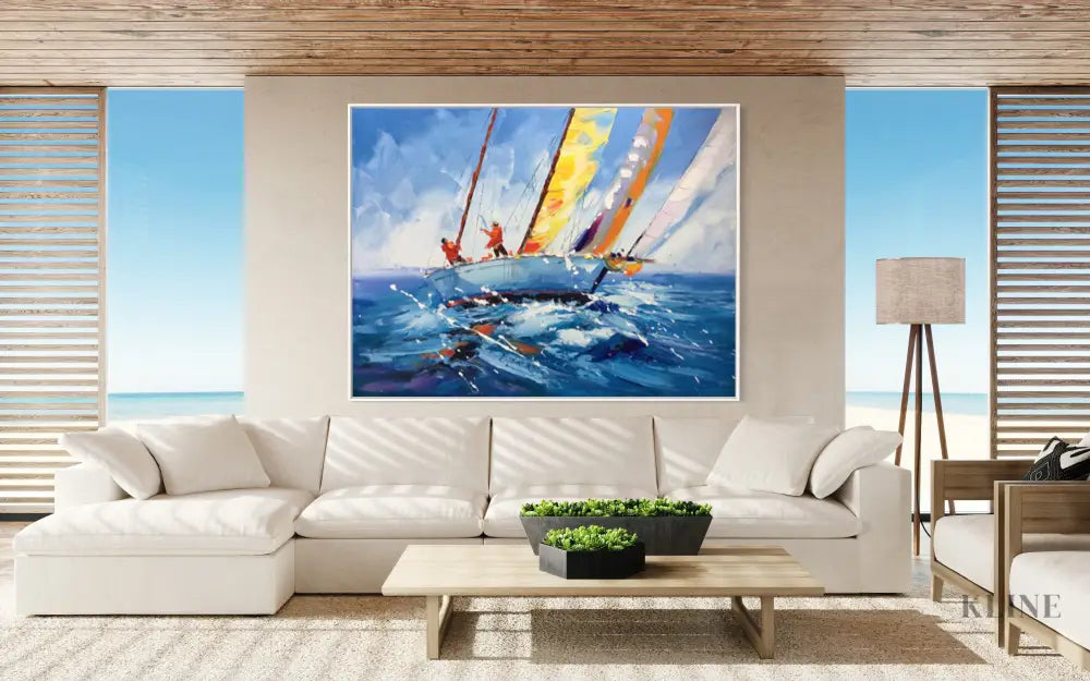 Sail Adventure - Hand Painting 