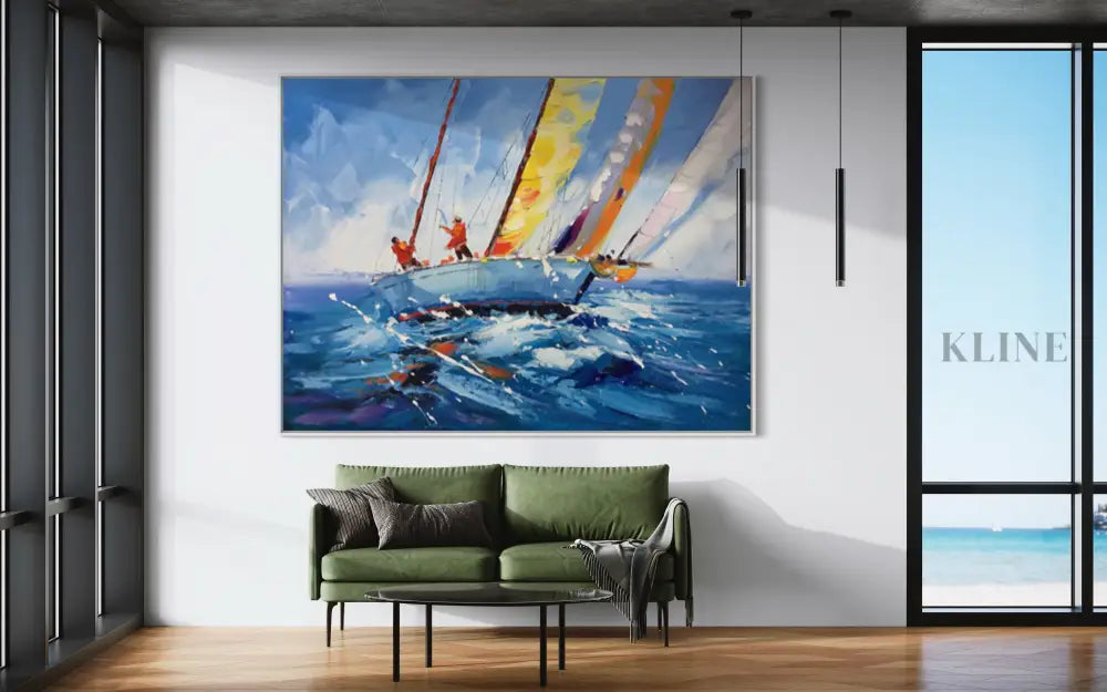 Sail Adventure - Hand Painting