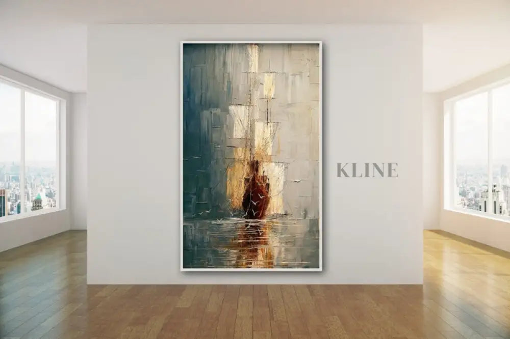 Sail - Kline Collective Art mural de salon