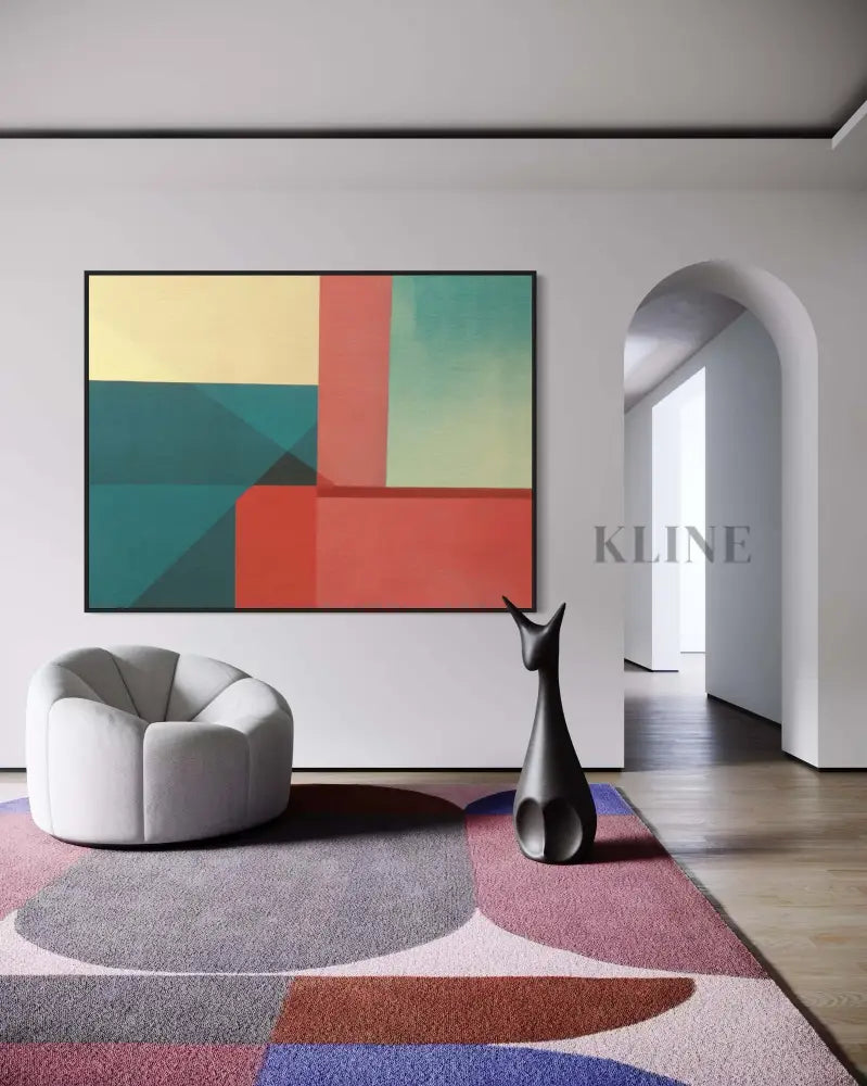 Sailing Happiness 1 - Hand Painting Lounge Wall Art