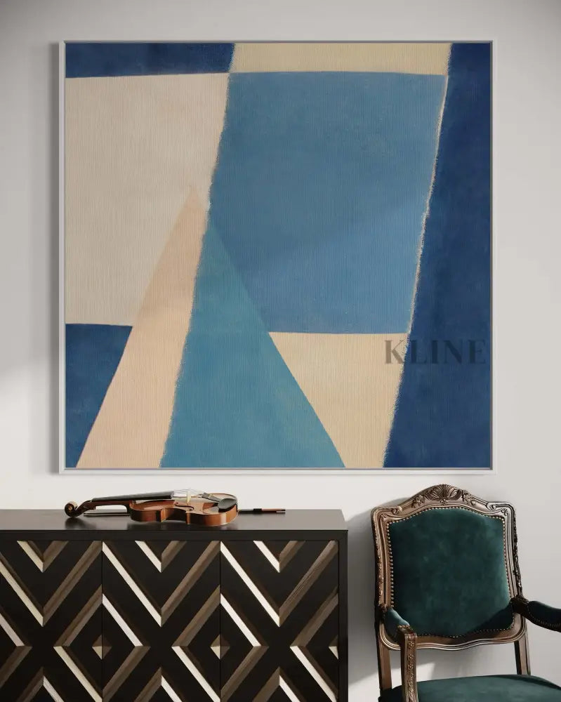 Sailing In Dense Clouds - Hand Painting Arte della parete per salotto