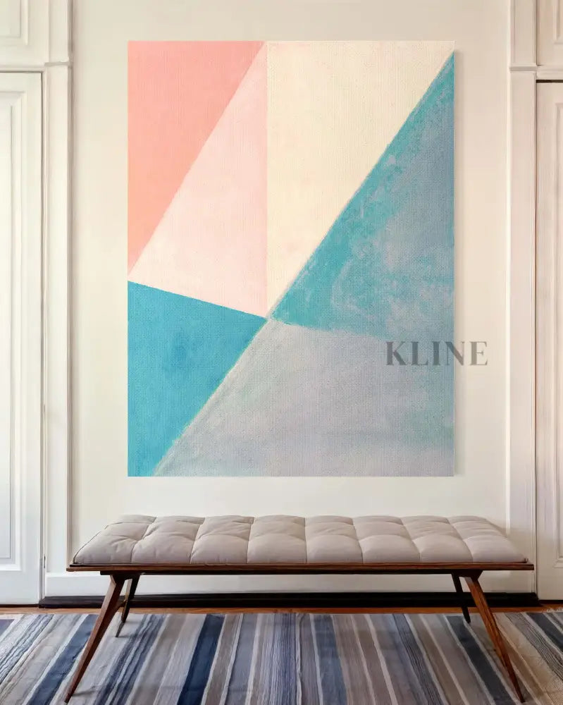 Sailing in Pastel Colors - Hand Painting
